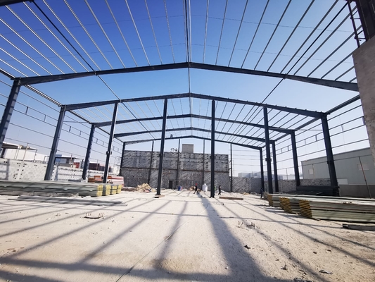 저장을 위한 H 강철 큰 경간 강철 구조물 창고 카타르