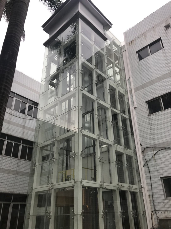 엘리베이터 샤프트를 위한 Q235 Ｈ 조명 철골 공사 공업용 금속 구조적 건물
