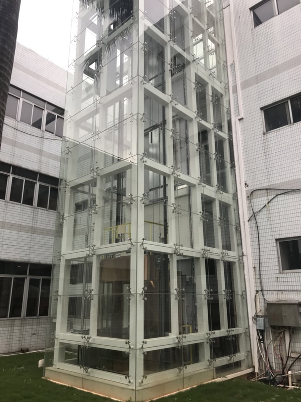 엘리베이터 샤프트를 위한 Q235 Ｈ 조명 철골 공사 공업용 금속 구조적 건물