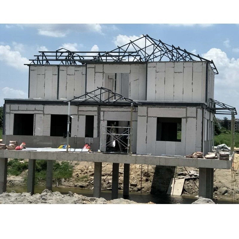 중국 핫 판매 철강 구조 PREFAB 리조트 코테지 정원 캐빈 키트 미니 작은 프레임 하우스